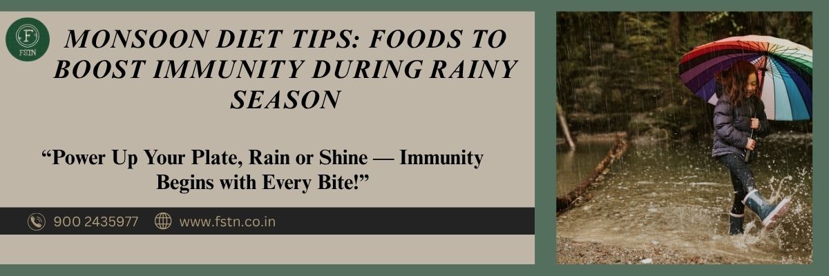 MONSOON DIET TIPS: FOODS TO BOOST IMMUNITY DURING RAINY SEASON