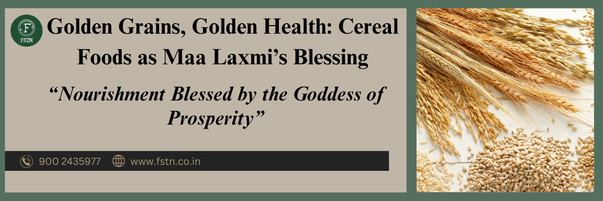 Golden Grains, Golden Health: Cereal Foods as Maa Laxmi’s Blessing