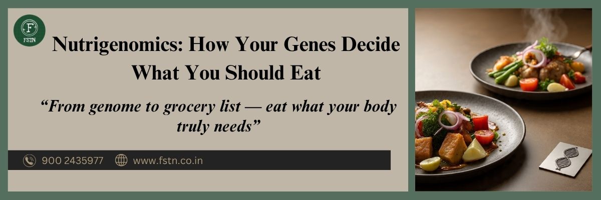 Nutrigenomics: How Your Genes Decide What You Should Eat