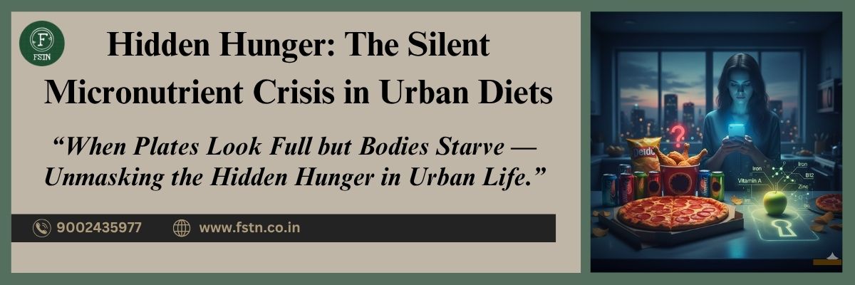 Hidden Hunger: The Silent Micronutrient Crisis in Urban Diets