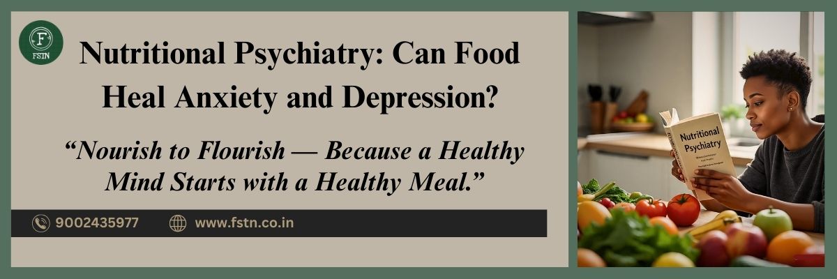 Nutritional Psychiatry: Can Food Heal Anxiety and Depression?