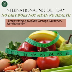 No Diet Does Not Mean No Health: A Step Towards Wholesome Nutrition